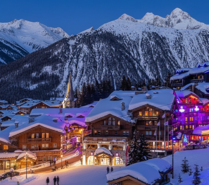 Luxury transfer to Courchevel