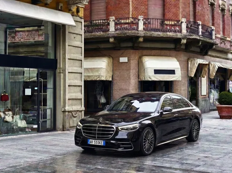 S-Class at event
