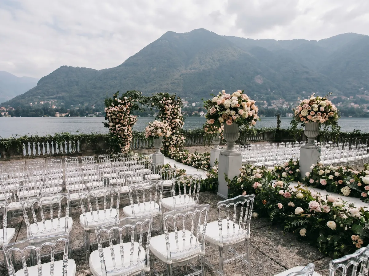 Location e logistica per matrimoni sul Lago di Como