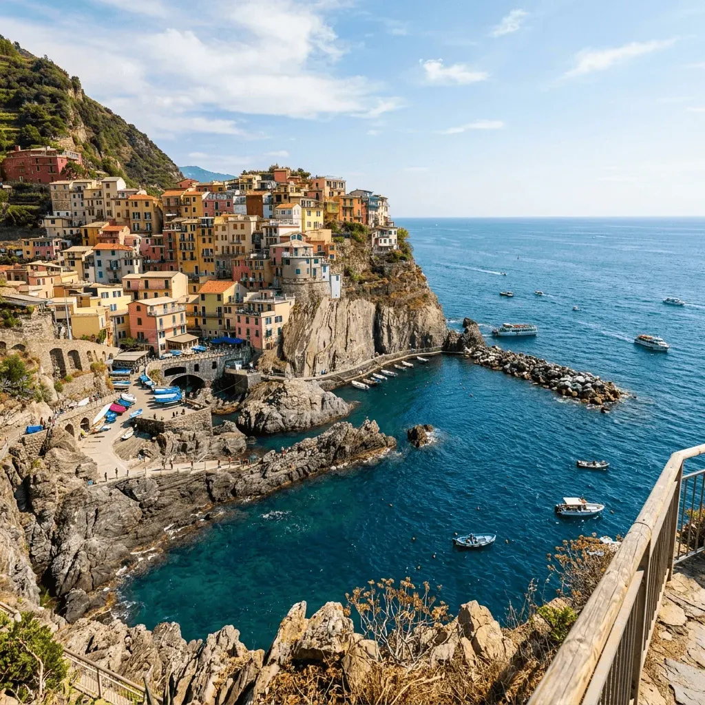 Cinque Terre coastline day trip